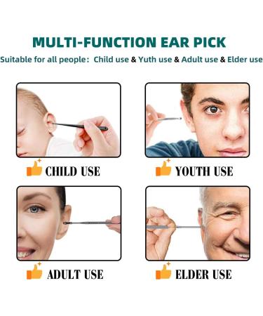 Ear Wax Removal Kit - One-Piece Design for Adults and Kids - White - Buy Online on GoSupps.com