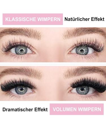 Buy Single Volume Eyelash Extensions D Curl 0.05 - 8 to 15mm Length | Individual Eyelashes for International Shipping - Buy Online on GoSupps.com