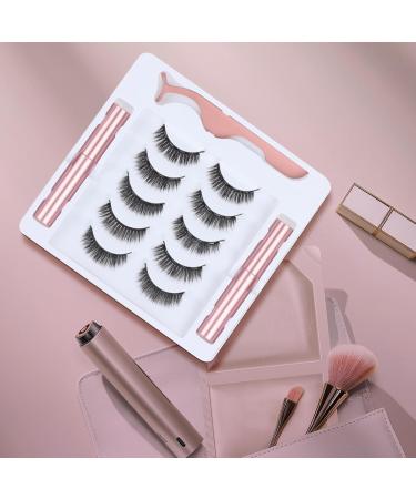 Magnetic Eyelashes with Eyeliner (8 Packs) Reusable Glue-Free 5 Lengthening Styles | Shop Now - Buy Online on GoSupps.com