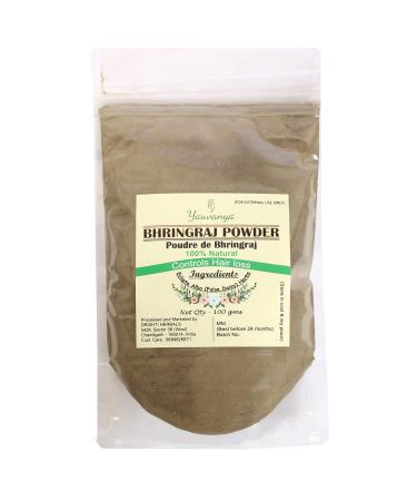 Yauvanya Pure Bhringraj (Eclipta Alba/False Daisy) Powder for Hair Growth 100g