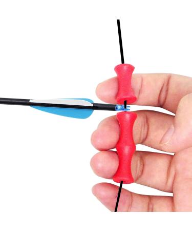 HONBAY Bowstring Finger Savers - Set of 4 | Archery Finger Guards for Hunting and Bowfishing - Buy Online on GoSupps.com