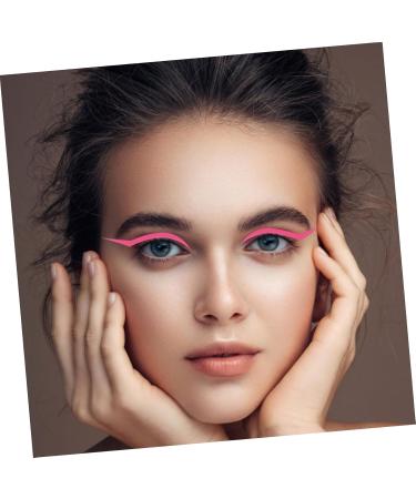 Healeved 12 Sets Paper Beauty Eyeliner Decal Waterproof Eyeliner Sticker Stickers 1 count (Pack of 1) Colorfulx3pcs - Buy Online on GoSupps.com