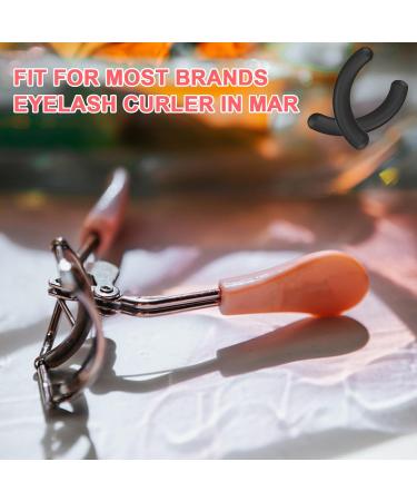 30Pcs Eyelash Curler Refills Eyelash Curler Pads Eyelash Curler Replacement Pads Rubber Material Replacement Refill Pad with Clear Storage Box - Buy Online on GoSupps.com