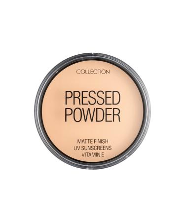 Collection Cosmetics Pressed Powder Velvety Matte Finish 17g Translucent