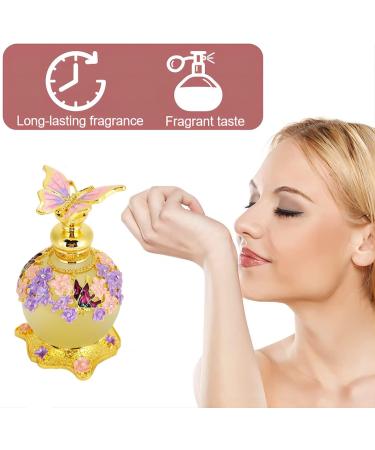 Arabian Perfume for Women Halal Dubai Retro Concentrated Perfume Oil 25ml Luxurious Scent Unpredictable Spirited Enchanting Fragrance Persistent Smell Perfect Travel Accessory Oriental Floral - Buy Online on GoSupps.com