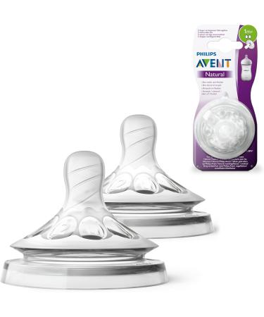 Philips Avent Ultra Air Pacifiers & Natural Soother Set - Jaw-Friendly BPA-Free 0-6 Months Sterilization Box Included | SCF080/17 & SCF042/27 - Buy Online on GoSupps.com