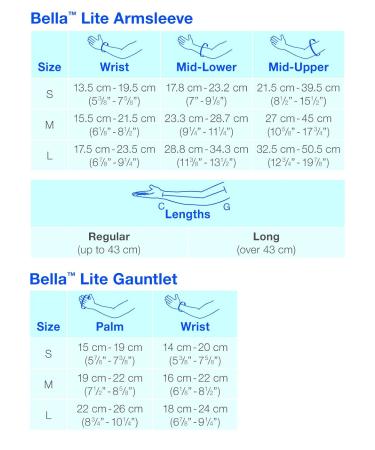 JOBST Bella Lite Compression Armsleeve & Gauntlet - 20-30 mmHg Beige Large Regular | International Shipping Available - Buy Online on GoSupps.com