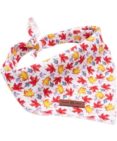 Lionet Paws Dog Bandana - Triangular Headscarf for Small Medium & Large Dogs (L) - Autumn Style - Pack of 1 - Buy Online on GoSupps.com