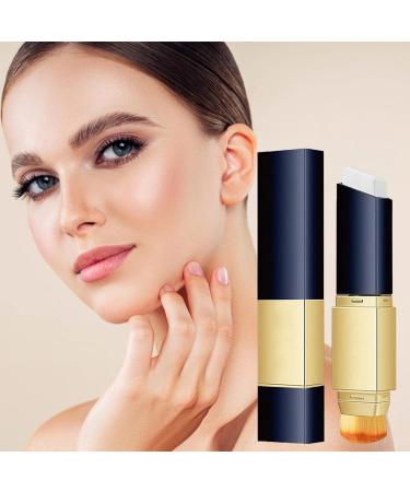 Foundation Stick | 2-in-1 White Foundation Stick with Brush - Long Lasting Makeup Full Concealer Stick Moisturizing Foundation Stick for Women and Girls Frifer - Buy Online on GoSupps.com