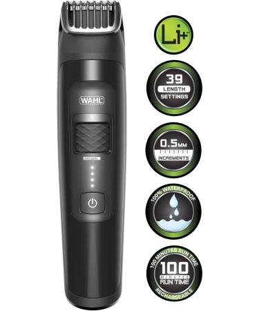 Wahl Beard Trimmer Men Precision Glide Hair Trimmers for Men Mens Stubble Trimmer Male Grooming Set Fully Washable Integrated Cutting Combs Waterproof Beard Trimming Single - Buy Online on GoSupps.com