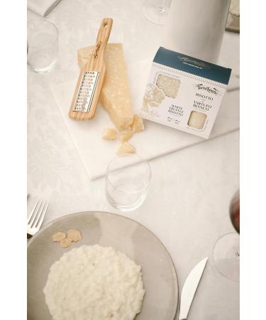 Tartuflanghe - White Truffle Risotto - Carnaroli Rice 250g and Truffle Powder Seasoning 60g - Buy Online on GoSupps.com