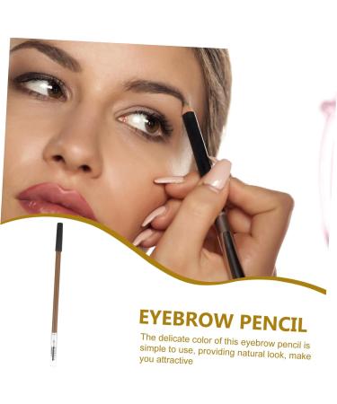 VINTORKY Pencil Brow Pen Women Brow Pencil Shaper Pencil Wood Brow Pencil Coffee Wooden - Buy Online on GoSupps.com