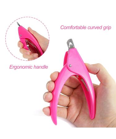 Sularpek Tip Cutter - Pink Nail Clipper for Gel Nails | Ideal for Nail Studios & Home Use | International Shipping Available - Buy Online on GoSupps.com