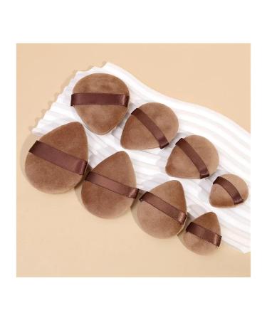 SBTRKT Dual Use Powder Puff - Soft Velvet Makeup Sponge for Face & Eye Contouring | 3PCS Washable Cosmetic Puff Accessories - Buy Online on GoSupps.com