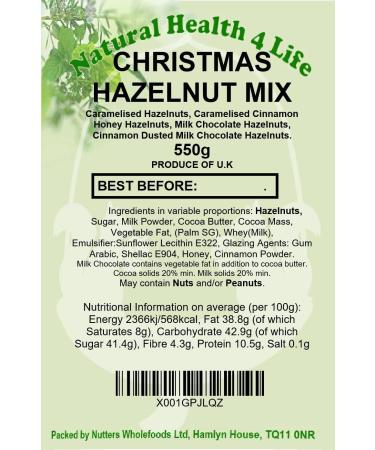 Natural Health 4 Life Caramel Cinnamon & Chocolate Hazelnut Mix 550g - Buy Online on GoSupps.com
