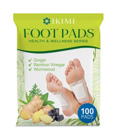 Premium Foot Pads  Foot Patches with Ginger Powder  Effective Foot Patch to Relax  Ginger Foot Pads | 100 Foot Pads and 100 Adhesive Sheets