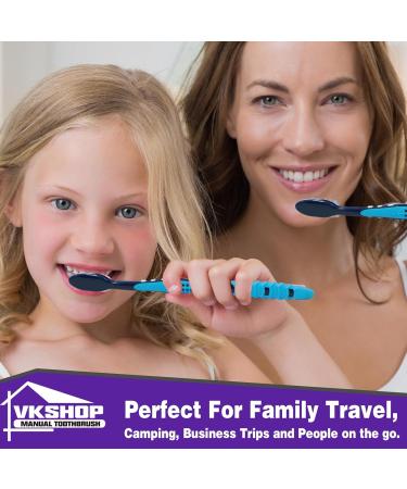 Buy 144 Bulk Disposable Toothbrushes - Individually Wrapped Soft Bristles for Adults & Kids - Perfect Travel Toothbrush Set - Buy Online on GoSupps.com