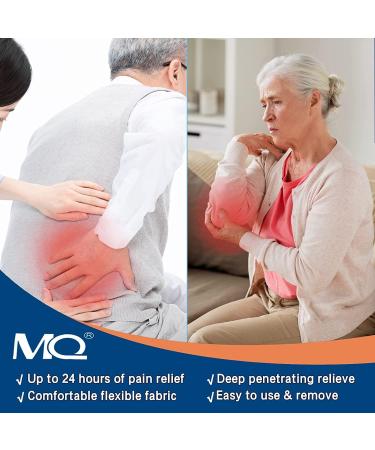 60PCS MQ Pain Relief Patches - Herbal Heat Patches for Back, Knee, Neck, Shoulder Pain - Joint Ache Relief - Buy Online on GoSupps.com