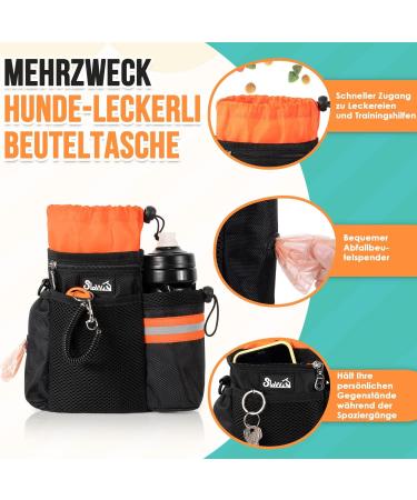 Slowton Dog Training Treats Bag | Large Capacity Snack Pouch with Reflective Stripes for Hands-Free Walking & Training Ideal for Dogs - Buy Online on GoSupps.com