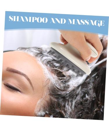 Frcolor 2-in-1 Shampoo Brush & Scalp Massager - Gentle Hair Washing & Pedicure Tool - Spa Quality Shower Head Cleaning - Buy Online on GoSupps.com