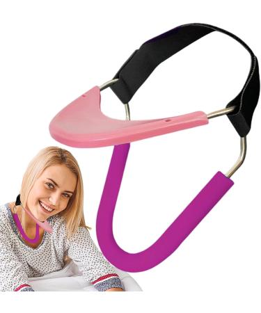 Anulely Halskrause | Collar Extensor & Posture Correction for Forward Head Posture | Neck Support for Workers & Students - Rosa - Buy Online on GoSupps.com