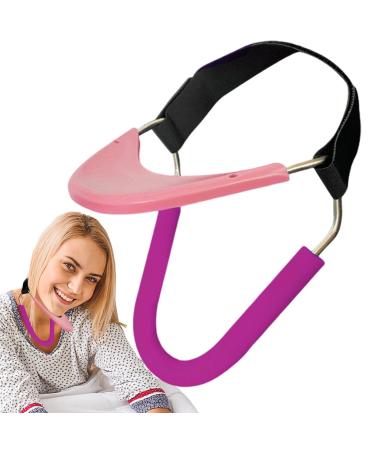 Yiurse collar collar cervical hurrica for the neck portable neck support collar for workers teachers and students Rose