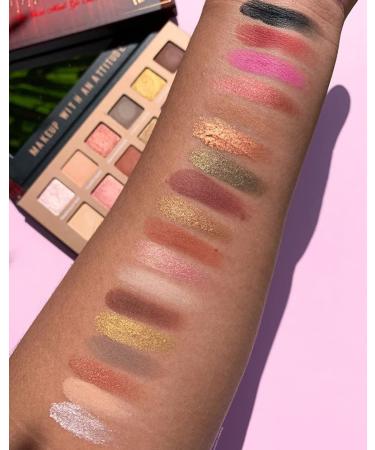 Rude Too Much Drama 18 Eyeshadow Palette - Vibrant Shades for Bold Looks - Buy Online on GoSupps.com