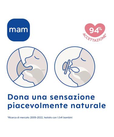 MAM Original Night Pacifiers Set of 2 | SkinSoft Silicone | 16+ Months | Includes Pacifier Holder | Neutral Baby Soothers - Buy Online on GoSupps.com