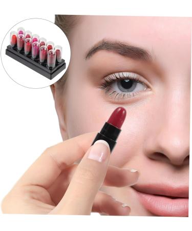 Outanaya 12pcs Eye Shadow Stick Suit Cream Eyeshadow Stick Lightweight Eyeshadow Colorful Lipstick Plastic - Buy Online on GoSupps.com
