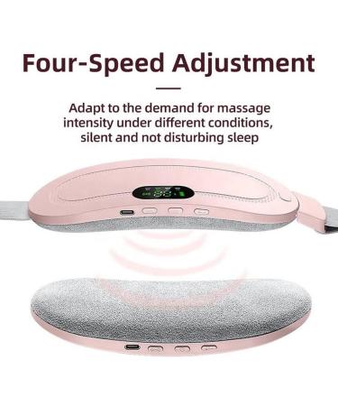 Luxury Menstrual Heat Band for Pain Relief - 3 Heat Settings Vibration Technology & Massage Cushion - Pink - Shop Now! - Buy Online on GoSupps.com