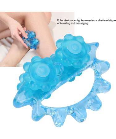 Four-Wheel Massage Roller - Ultimate Muscle Relief for Legs Neck Hands & Arms | Yoga Pain Relief & Relaxation - Buy Online on GoSupps.com