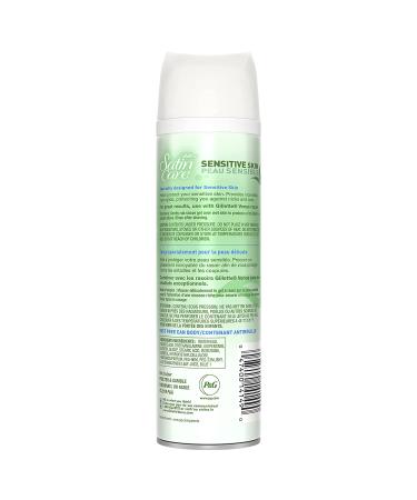 Gillette Satin Care Shaving Gel Sensitive - 7 oz | Smooth & Gentle Shave - Buy Online on GoSupps.com