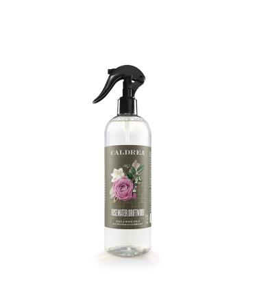 Caldrea Linen And Room Spray Air Freshener, Made With Essential Oils, Plant-Derived And Other Thoughtfully Chosen Ingredients, Rosewater Driftwood Scent, 16 Oz Linen spray
