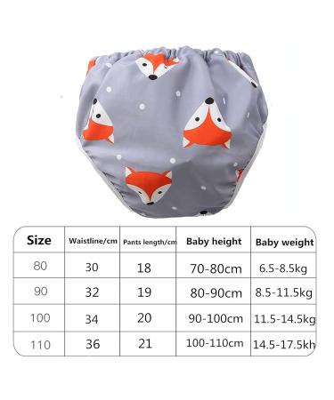 Adorable Reusable Baby Swimming Diaper for Toddlers 0-4 Years - Pink Flower Design (15-22lb) - Buy Online on GoSupps.com