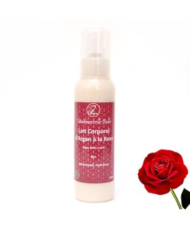 Balla - Lait corporel d'argan parfum la rose Bio 120ml
