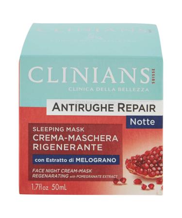 Clinians Antirughe Quotidiana Regenerating Active Night Cream with Pomegranate Extract 50 ml