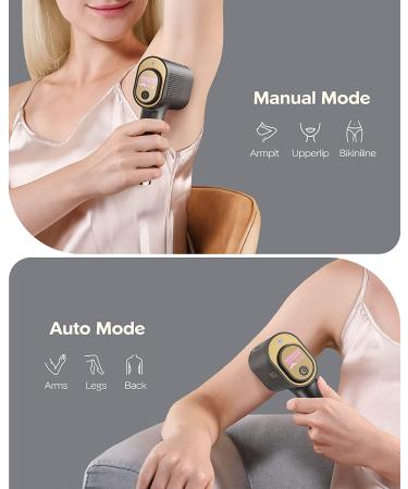 IPL Hair Removal Device for Women with Sapphire Ice Compress - 999,000 Flashes, Permanent Hair Removal for Face and Body - Buy Online on GoSupps.com