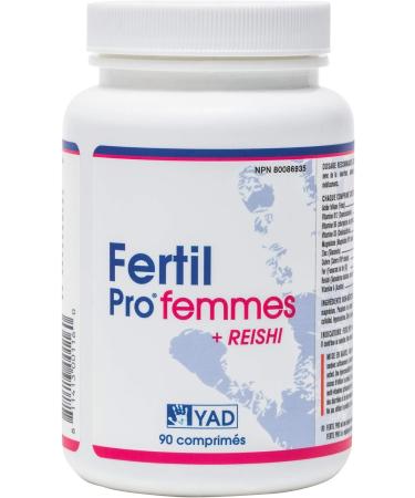 Fertil Pro Woman + Reishi Natural Female Fertility Supplements for Women with Vitamins & Nutrients Pre-Conception Pre-Pregnancy Support for Her (90 Pills 3 Month Supply) - Buy Online on GoSupps.com