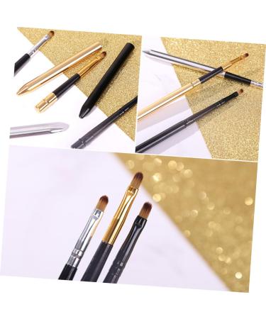 4pcs Lipstick Applicator Set | Makeup Lip Gloss & Eyeshadow Brush Kit | Portable Lip Brush Wands - X718 Suite - Buy Online on GoSupps.com