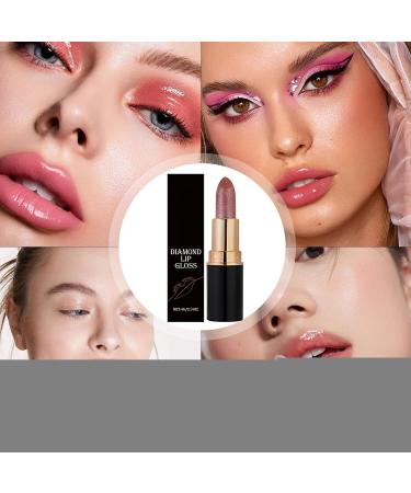  Fyrdyn Glitter Lipstick | Long-Lasting Moisturizing Cosmetics Glossy Lip Makeup for Women - For Women Girls Wife Friend Daily Use Travel Dating Work - Buy Online on GoSupps.com