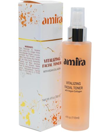 Vitalizing Facial Toner with Vegan Collagen | Hydrating & Rejuvenating Skin - Shop Internationally - Buy Online on GoSupps.com