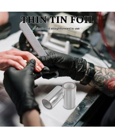 ERINGOGO Feuilles D'aluminium Dissolvantes pour Vernis Gel 2 Rouleaux 3 M tres Film Fin pour D maquillage Ongles Gel Femmes Usage Professionnel Onglerie - Buy Online on GoSupps.com