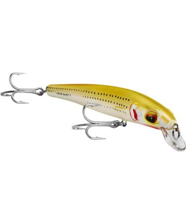 Bomber Long Shot Slender Minnow Bait - 7 Saltwater Fishing Lure, Pearl Yellow - Buy Online on GoSupps.com