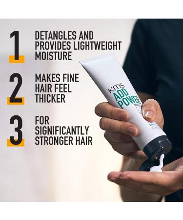 KMS ADDPOWER Strengthening Fluid 125ml - Ideal for Fine Hair - Buy Online on GoSupps.com