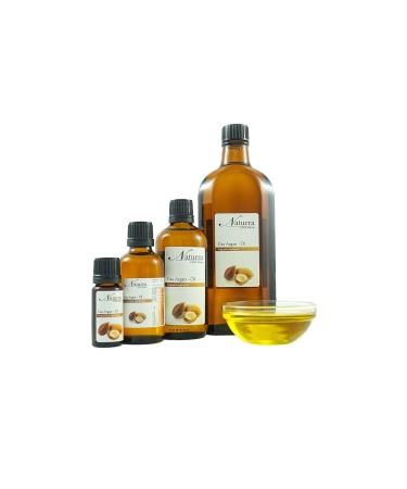 Naturra Argan Oil - Organic Cold Pressed 250ml Unrefined Vegan Body Oil from Morocco | International Shipping Available - Buy Online on GoSupps.com