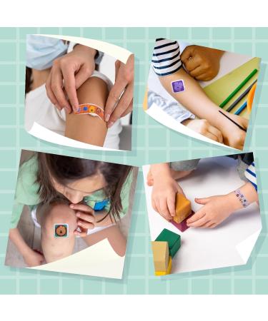 100pcs Kids Cartoon Bandages | Waterproof Adhesive Bandages for Boys & Girls | Flexible Colorful Designs for Scrapes & Cuts - Buy Online on GoSupps.com