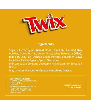  Twix Twix Xtra Pack of 24 Double Chocolate Biscuit Bars White 75g - Buy Online on GoSupps.com