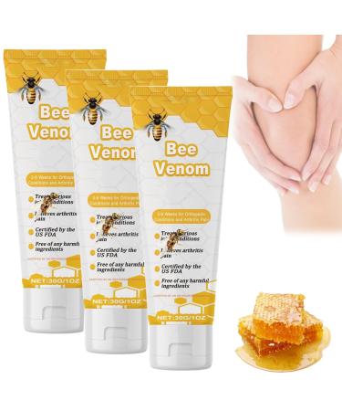 Bee Venom Joint Gel Bee Extract Bee Venom Gel Honey Gel Cream(30ml*3PCS)