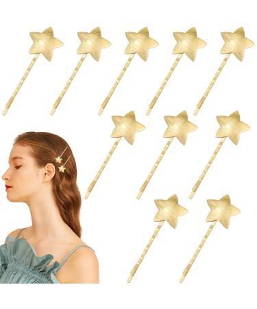 10 Pcs Star Hair Clips Wedding Bridal Bobby Pins Metal Hair Barrettes Non-Slip Hair Clip Sparkling Headpieces Fashion Hair Barrettes for Women and Girls - Buy Online on GoSupps.com