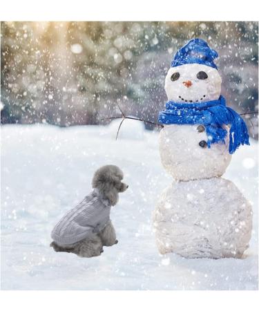 Cozy Christmas Dog Sweater - Turtleneck Knitwear & Winter Coat for Puppies | Perfect Holiday Pet Costume - Buy Online on GoSupps.com